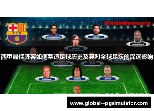 西甲最佳阵容如何塑造足球历史及其对全球足坛的深远影响