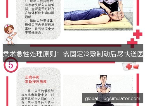 柔术急性处理原则：需固定冷敷制动后尽快送医